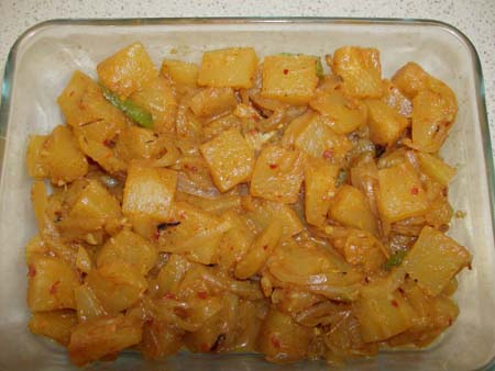Sri lankan pineapple curry recipe(annasi curry)