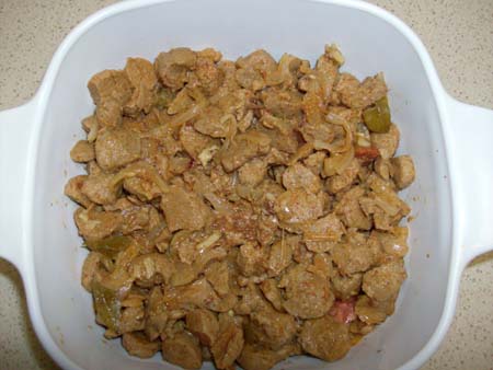 Sri lankan soya curry (soya mirisata)